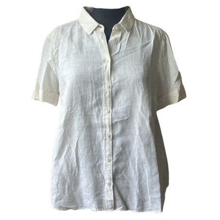  100% linen chip blouse - Pre-loved Designer Second Hand | LUXURYLOVE
