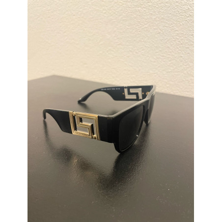 VERSACE Sonnenbrille Greca schwarz Pre-owned Designer Secondhand Luxurylove
