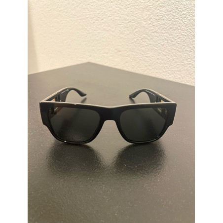 VERSACE Sonnenbrille Greca schwarz Pre-owned Designer Secondhand Luxurylove