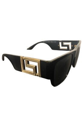 VERSACE Sonnenbrille Greca schwarz Pre-owned Designer Secondhand Luxurylove