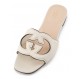 GUCCI GG Sandalen off-white 37.5 Pre-owned Designer Secondhand Luxurylove