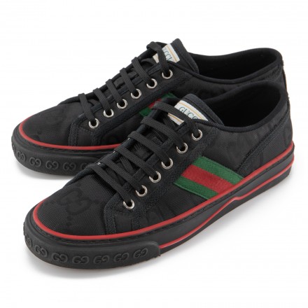 GUCCI Off the Grid Tennis 1977 Sneakers recyceltes Nylon 37 Pre-owned Designer Secondhand Luxurylove