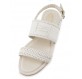 TOD`S Geflochtene Sandalen off-white 37 Pre-owned Designer Secondhand Luxurylove