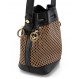 FENDI MonTrésor Mini Bucket Bag schwarz camel braun Pre-owned Designer Secondhand Luxurylove