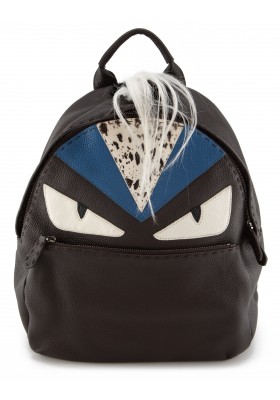 FENDI Monster Rucksack braun Pre-owned Designer Secondhand Luxurylove