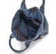 PRADA Denim Tote Bag large blau Pre-owned Designer Secondhand Luxurylove