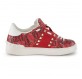 VALENTINO GARAVANI Rockstud Untitled Sneakers Lip Print 37 Pre-owned Designer Secondhand Luxurylove