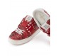 VALENTINO GARAVANI Rockstud Untitled Sneakers Lip Print 37 Pre-owned Designer Secondhand Luxurylove