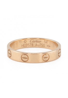 CARTIER Love Alliance Ring 750er Roségold 54 Pre-owned Designer Secondhand Luxurylove