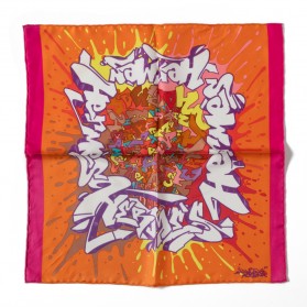 Seidentuch Foulard Gavroche 45 "Graffiti"