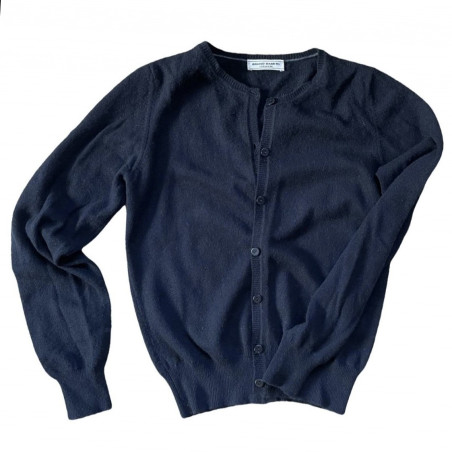 BRUNO MANETTI Cardigan Cashmere schwarz 36 Pre-owned Designer Secondhand Luxurylove
