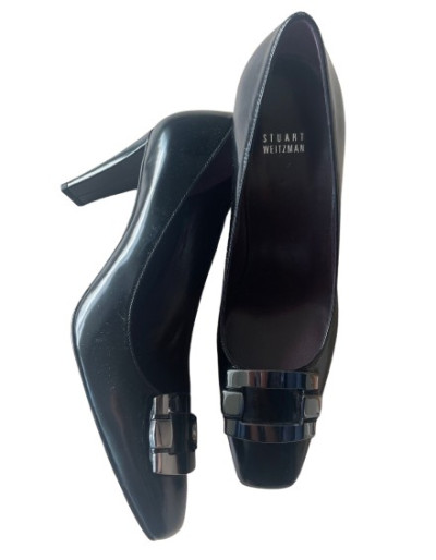 STUART WEITZMAN  Pumps schwarz 41 NEU Pre-owned Designer Secondhand Luxurylove