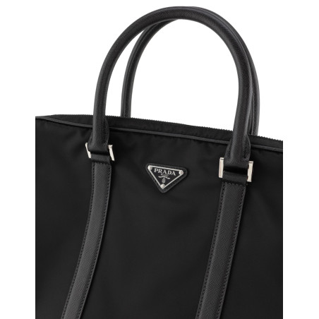 Nylon briefcase with strap Nylon briefcase with strap