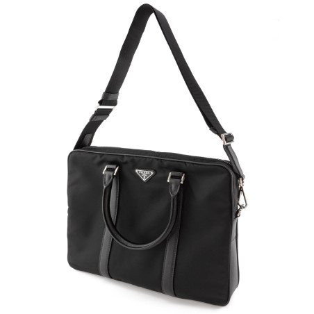 Nylon briefcase with strap Nylon briefcase with strap