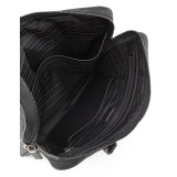 Nylon briefcase with strap