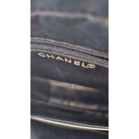 CHANEL Camera Bag Lammleder schwarz Pre-owned Designer Secondhand Luxurylove