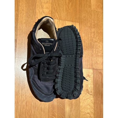 VALENTINO GARAVANI Rockrunner Sneakers schwarz 37.5 Pre-owned Designer Secondhand Luxurylove 