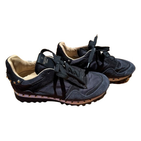 VALENTINO GARAVANI Rockrunner Sneakers schwarz 37.5 Pre-owned Designer Secondhand Luxurylove