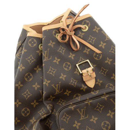 LOUIS VUITTON Montsouris GM Rucksack Monogram Pre-owned Designer Secondhand Luxurylov