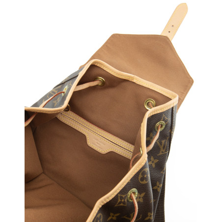 LOUIS VUITTON Montsouris GM Rucksack Monogram Pre-owned Designer Secondhand Luxurylov