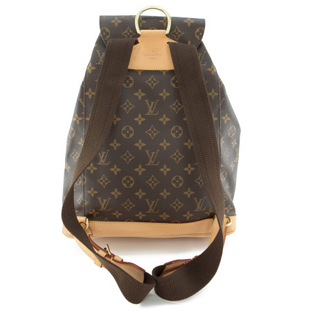 LOUIS VUITTON Montsouris GM Rucksack Monogram Pre-owned Designer Secondhand Luxurylov