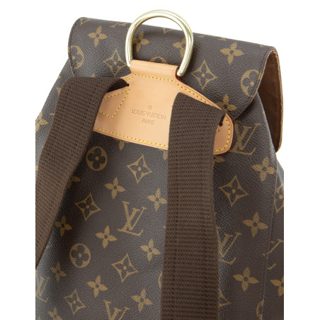 LOUIS VUITTON Montsouris GM Rucksack Monogram Pre-owned Designer Secondhand Luxurylov
