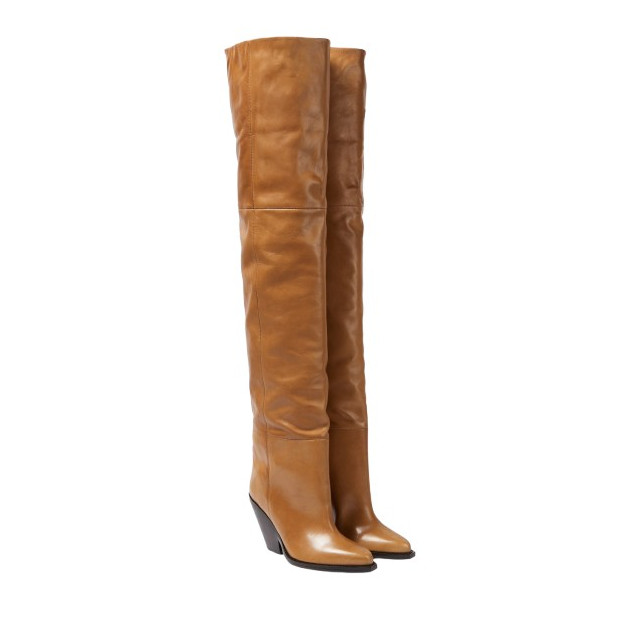 ISABEL MARANT Overknee spanspan boots Lalex - NEW - Pre-loved Designer Second Hand | LUXURYLOVE