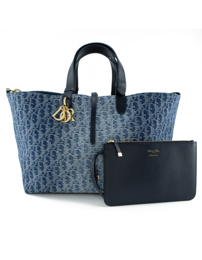 DIOR Toujours Denim Bag large