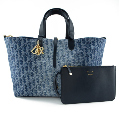 DIOR Toujours Denim Bag large
