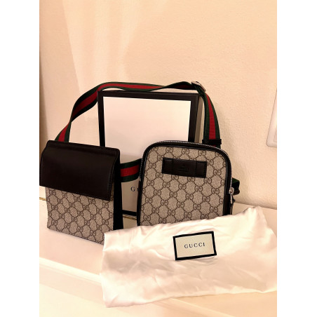 GUCCI GG Supreme Gürteltasche Pre-owned Designer Secondhand Luxurylove