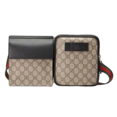 GUCCI GG Supreme Web belt bag - Pre-loved Designer Second Hand | LUXURYLOVE