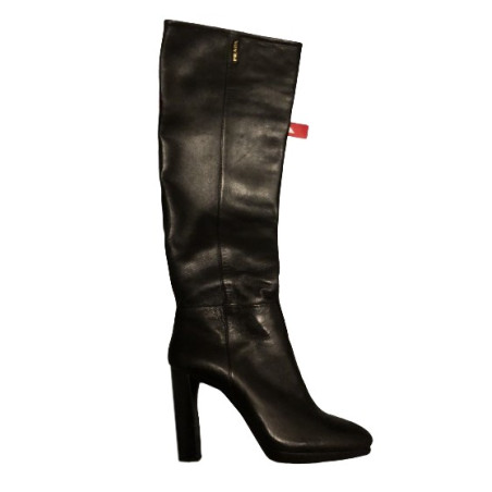 PRADA Stiefel Heels schwarz 37 Pre-owned Designer Secondhand Luxurylove