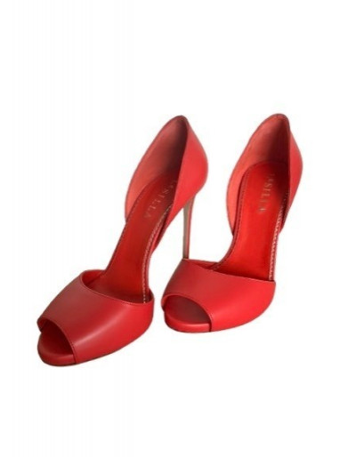 LE SILLA Elegant red high heels by LeSilla - Pre-loved Designer Second Hand | LUXURYLOVE