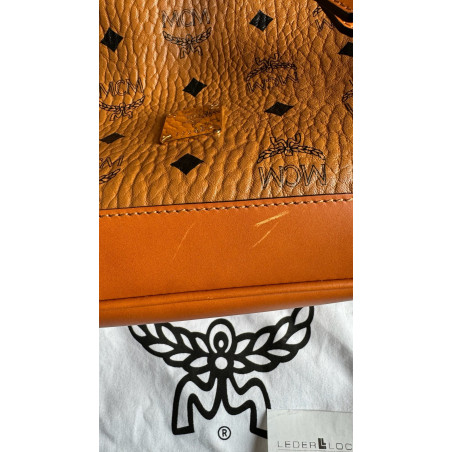 MCM MCM Pouch bag Cognac - Pre-loved Designer Second Hand | LUXURYLOVE