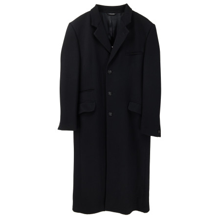 VERSUS Mantel Wolle Herren schwarz 52 Pre-owned Designer Secondhand Luxurylove.