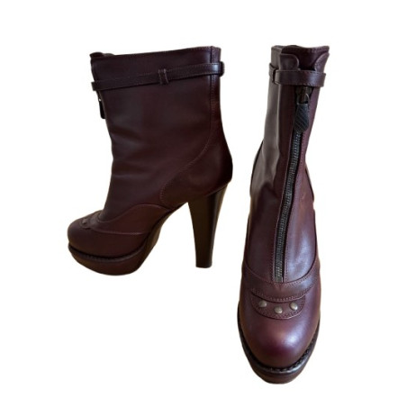 BOTTEGA VENETA Platform ankle boots - Pre-loved Designer Second Hand | LUXURYLOVE