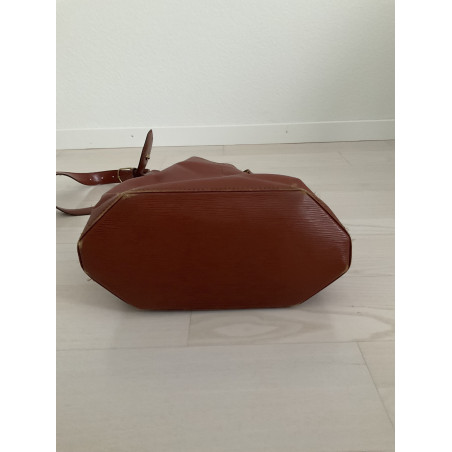 LOUIS VUITTON Bucket Bag Epileder cognac braun Pre-owned Designer Secondhand Luxurylove