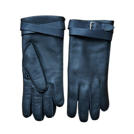 HERMÈS Lederhandschuhe schwarz 8 Pre-owned Designer Secondhand Luxurylove