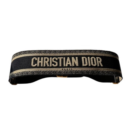 DIOR Logo Taillengurt navy 75 cm Pre-owned Designer Secondhand Luxurylove