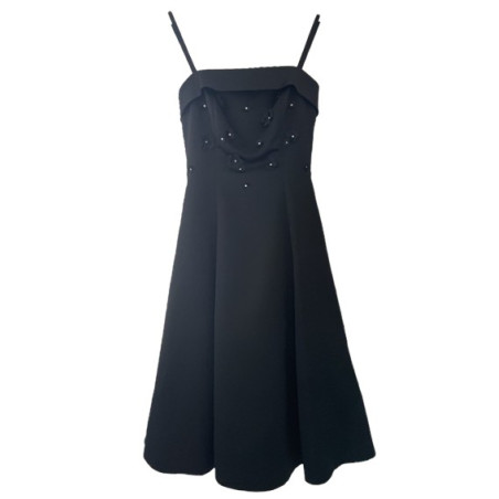 VERA MONT Cocktailkleid Oetticoat schwarz 36 Pre-owned Designer Secondhand Luxurylove