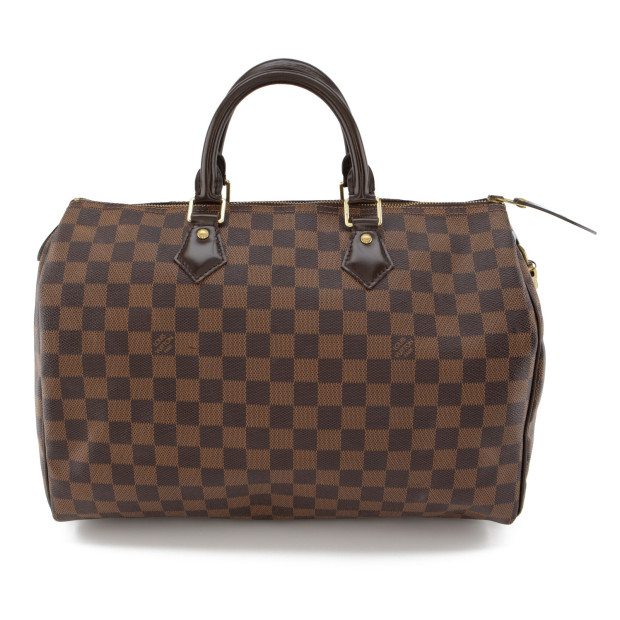 LOUIS VUITTON Speedy 35 Handtasche Monogram braun Pre-owned Designer Secondhand Luxurylove. LOUIS VUITTON Speedy 35 Handtasche Monogram braun Pre-owned Designer Secondhand Luxurylove.