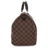 LOUIS VUITTON Speedy 35 Handtasche Monogram braun Pre-owned Designer Secondhand Luxurylove.