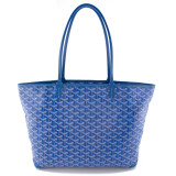 GOYARD Artois MM Zipped Goyardine Shopper Bag blau Pre-owned Designer Secondhand Luxurylove