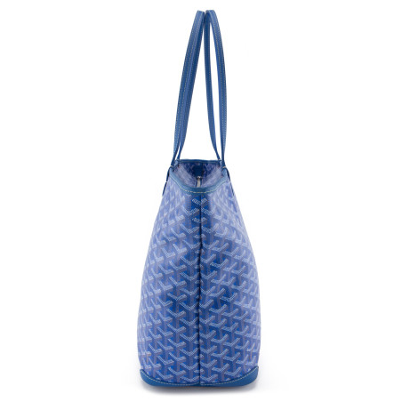 GOYARD Artois MM Zipped Goyardine Shopper Bag blau Pre-owned Designer Secondhand Luxurylove