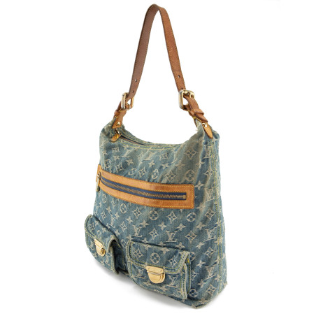 Denim Baggy GM Monogram Denim Baggy GM Monogram