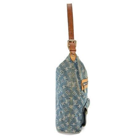 Denim Baggy GM Monogram Denim Baggy GM Monogram