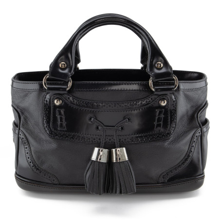 CÉLINE Boogie Handtasche Leder schwarz Pre-owned Designer Secondhand Luxurylove