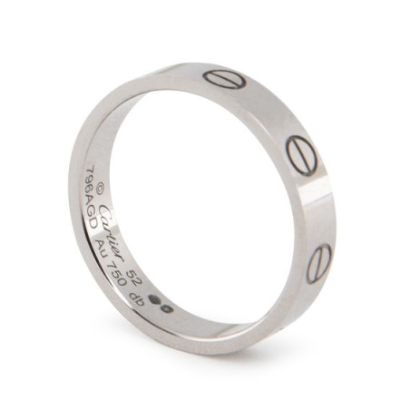CARTIER Love Alliance Ring 750 white gold - Pre-loved Designer Second Hand | LUXURYLOVE