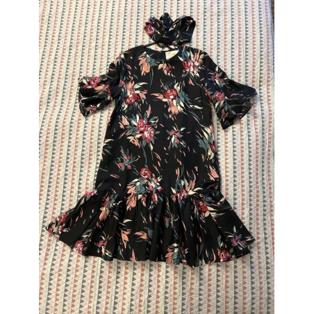 LA DOUBLEJ Kleid midi Print floral XL NEU Pre-owned Designer Secondhand Luxurylove