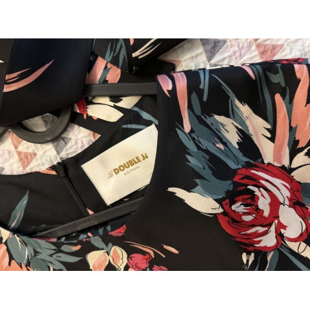 LA DOUBLEJ Kleid midi Print floral XL NEU Pre-owned Designer Secondhand Luxurylove